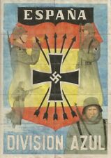 0606 “250 Infanterie-Division AZUL” BLUE DIVISION SPAIN-CUPONS DE RAÇÃO SEM CORTES 👍 comprar usado  Enviando para Brazil