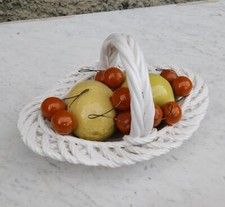 Cesto ceramica frutta usato  Tribogna