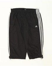 Bermuda esportiva Adidas masculina Clima 365 grande preta poliéster Cu13, usado comprar usado  Enviando para Brazil
