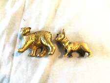 Two vintage brass for sale  SHETLAND