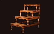 Oak library stool d'occasion  Expédié en Belgium