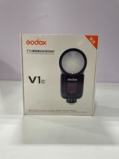 Usado, Câmera Godox V1-N TTL Li-Ion cabeça redonda flash Speedlite para Canon comprar usado  Enviando para Brazil