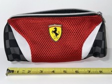 Bolsa Ferrari Franco Cosimo Panini Bolsa Ferrari Itália Bolsa Ferrari Zíper 7,75”, usado comprar usado  Enviando para Brazil