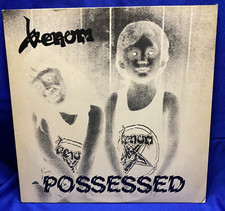 Venom Possessed Vinyl LP Death Metal original Combat Records 1985 inner sleeve comprar usado  Enviando para Brazil