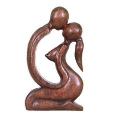 Bois figurine sculpture d'occasion Bois figurine sculpture d'occasion  Expédié en France