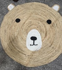 Tapete de juta natural urso para crianças  comprar usado  Enviando para Brazil