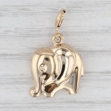 Small elephant charm for sale  USA