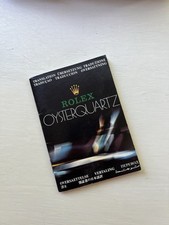 Rolex oysterquartz manual for sale  TAUNTON