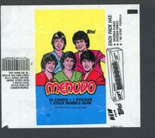 Topps menudo wrapper for sale  Mesa