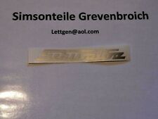 Schriftzug schwalbe knieblech gebraucht kaufen  Grevenbroich