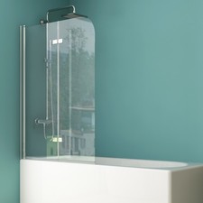 Duschwand badewanne 120x140cm gebraucht kaufen  Fürth