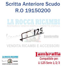 Scritta 125 scudo usato  Napoli
