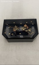 Black floral wooden for sale  Indianapolis