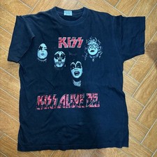 Shirt vintage kiss usato  Villaricca
