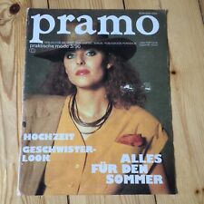 Pramo 1990 schnittmuster gebraucht kaufen  Berlin