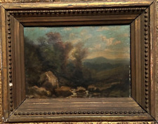 Peinture antique paysage d'occasion  France