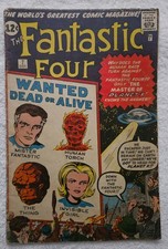 Marvel Comics Fantastic Four #7 1962 primera aparición Kurrgo segunda mano  Embacar hacia Mexico