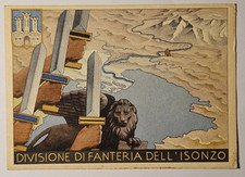 Cartolina militare illustrata usato  Cecina