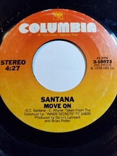 Santana - Stormy / Move On - Columbia GOOD+ F95A, usado comprar usado  Enviando para Brazil