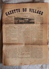 Gazette village octobre d'occasion  Marseille IX