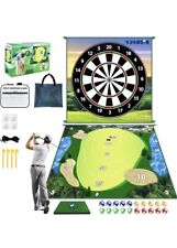 Alfombra de juego de golf de 70""x70"" 20 palos pelotas de golf interior exterior equipo de juego segunda mano  Embacar hacia Mexico