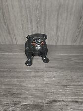 Decorative black bulldog for sale  SWINDON