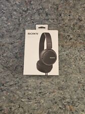 Auriculares estéreo Sony MDR-ZX110 calidad de sonido fuerte y clara - negros segunda mano  Embacar hacia Mexico