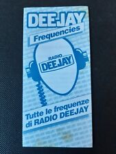 Deejay frequencies radio usato  Marsala