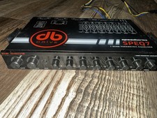Usado, DB DRIVE SPEQ10BE EQUALIZADOR PRÉ AMPLIFICADOR 5 BANDAS COM APRIMORADOR DE GRAVES PROCESSAMENTO DIGITAL  comprar usado  Enviando para Brazil