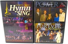 The Hoppers Live and Forever Gospel Music Hymn Sing Wolfe 2 DVD Lot Christian FS comprar usado  Enviando para Brazil