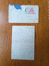 Ww1 letter oct for sale  LONDON