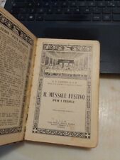 Messale romano festivo usato  Palermo