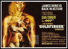 Goldfinger british movie for sale  COLCHESTER