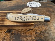 Vintage schrade scrimshaw for sale  Moreno Valley