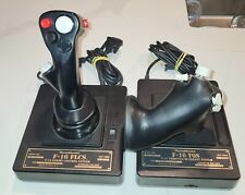 Controlador joystick Thrustmaster F-16 FLCS y F-16 TQS Combo Flight Sim sin probar segunda mano  Embacar hacia Argentina