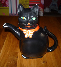 Figurenkanne schwarze katze gebraucht kaufen  Deutschland