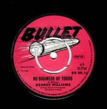 Usado, REGGAE/ROCKSTEADY-GEORGE WILLIAMS-NO BUSINESS OF YOURS/MAST IT UP-BULLET comprar usado  Enviando para Brazil