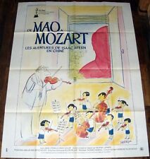 DE MAO A MOZART: iSAAC POPA iN CHiNA Mao Zedong GRANDE pôster francês comprar usado  Enviando para Brazil