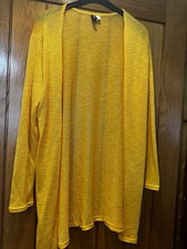 Mustard yellow cardigan for sale  LUTON