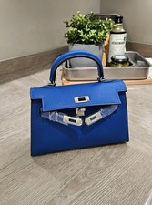 Royal blue leather for sale  HASTINGS