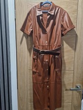 zara leather dress for sale  NORTHAMPTON