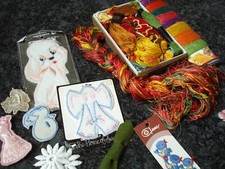 Craft supplies embroidery for sale  BECCLES
