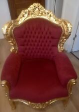 Barock chair plattgold gebraucht kaufen  Siershahn