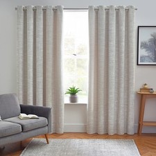 Eyelet curtains pair for sale  STAFFORD