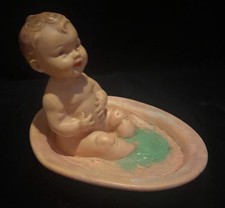 Raro Vintage 1950’s Banheira de Borracha Brinquedo/Bebê Em Uma Banheira/Saboneteira Flutuante comprar usado  Enviando para Brazil