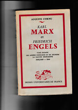 Karl marx friedrich d'occasion  Lannion