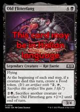 Mtg old flitterfang usato  Bari