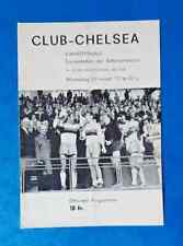 chelsea programmes for sale  STAMFORD