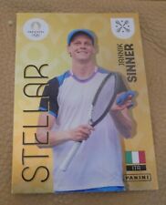 JUEGOS OLÍMPICOS 2024 PANINI JANNIK SINNER ITALIA TENIS ESTELAR TARJETA COLECCIONABLE 72 segunda mano  Embacar hacia Argentina