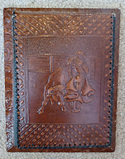 Vintage leather stationery for sale  SWANAGE
